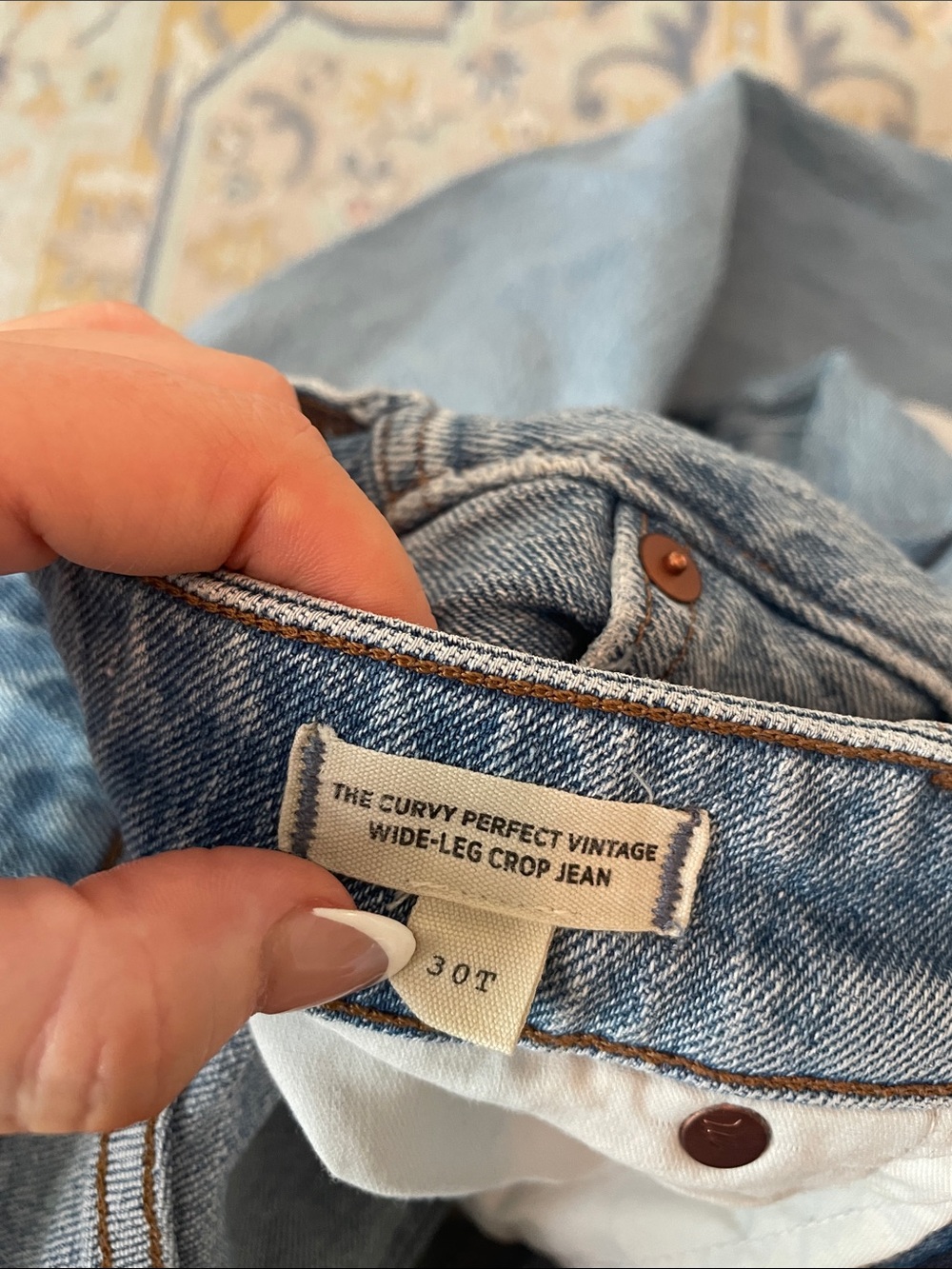 Madewell Curvy Perfect Vintage Wide Leg - Picture 3 of 4